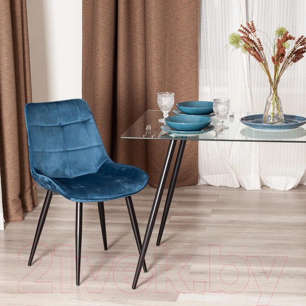 Изображение товара Стул Tetchair Abruzzo (синий HLR 63/черный)