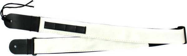 Изображение товара Ремень для гитары Mezzo MZ-RG-5wh (белый)