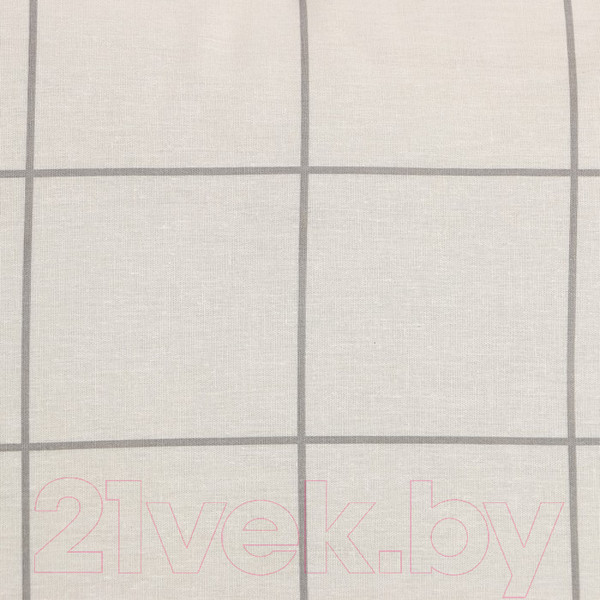 Изображение товара Комплект постельного белья Этель Клетка / 9355725 (бежевый)