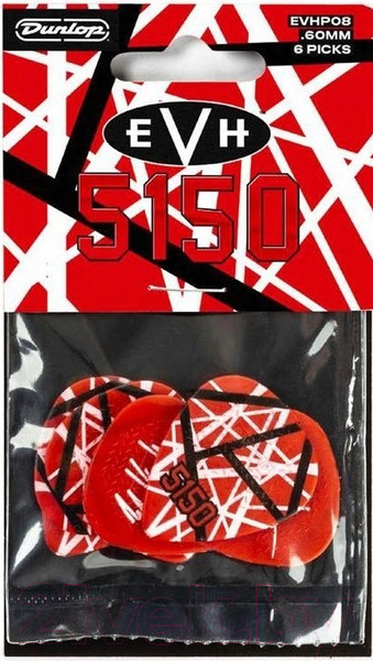Изображение товара Набор медиаторов Dunlop Manufacturing EVHP08 (6шт)