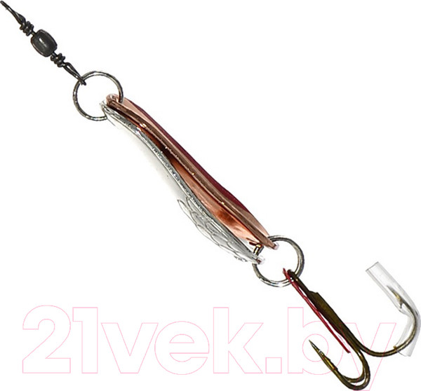 Изображение товара Блесна DAM FZ Twin Spoon S / 5017006 (серебристый/Copper)