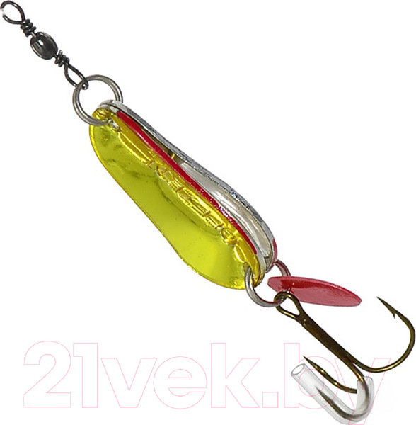 Изображение товара Блесна DAM FZ Twin Spoon S / 5018106 (серебристый/золото)