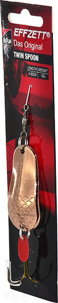 Изображение товара Блесна DAM FZ Twin Spoon S / 5018216 (Copper)