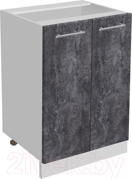 Изображение товара Шкаф-стол кухонный Артём-Мебель 600мм СН-114.04 (ДСП бетон спаркс)