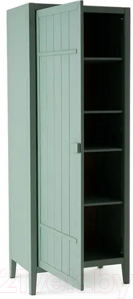 Изображение товара Шкаф-пенал кухонный Dipriz Carlos Barn 1дв Д.1192 (Pantone 5497/Green Eucal)