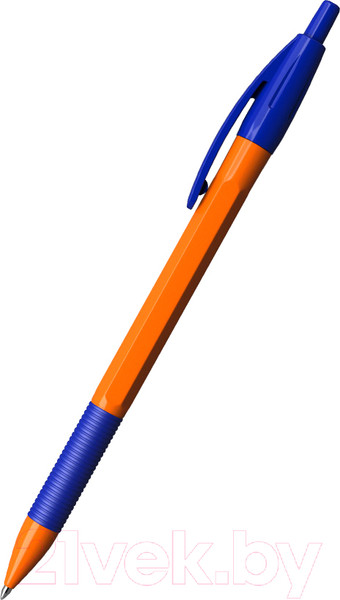 Изображение товара Ручка шариковая Erich Krause R-301 Orange Matic&Grip / 56619 (синий)