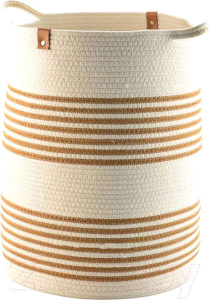 Изображение товара Корзина Bergenson Bjorn Thea / TL-BB-BSKTH-CTN-35 (бежевый/горчичный)