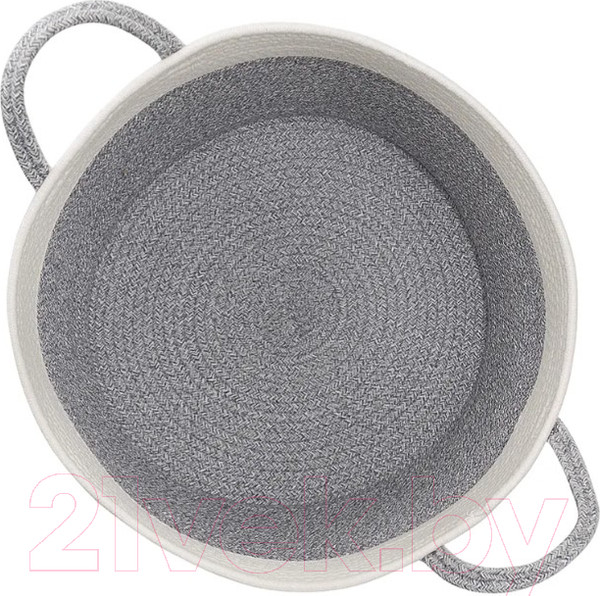 Изображение товара Корзина Bergenson Bjorn Ulrik / TL-BB-UL-CR-GR-48 (кремовый/светло-серый)