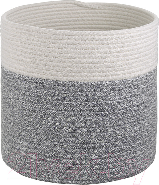 Изображение товара Кашпо Bergenson Bjorn Gerd / TL-BB-GD-CR-GR-28 (кремовый/светло-серый)