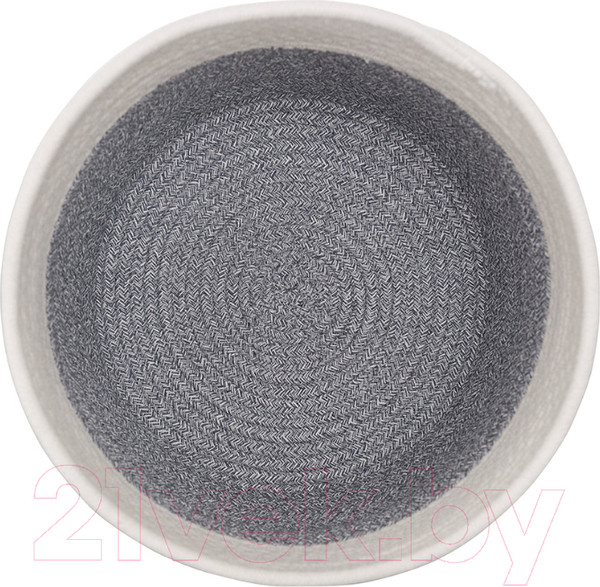 Изображение товара Кашпо Bergenson Bjorn Gerd / TL-BB-GD-CR-GR-28 (кремовый/светло-серый)