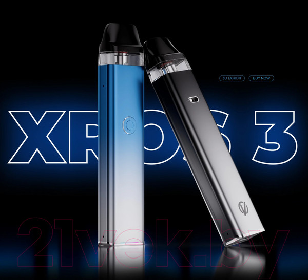 Изображение товара Электронный парогенератор Vaporesso Xros 3 Pod 1000mAh (2мл, золото)