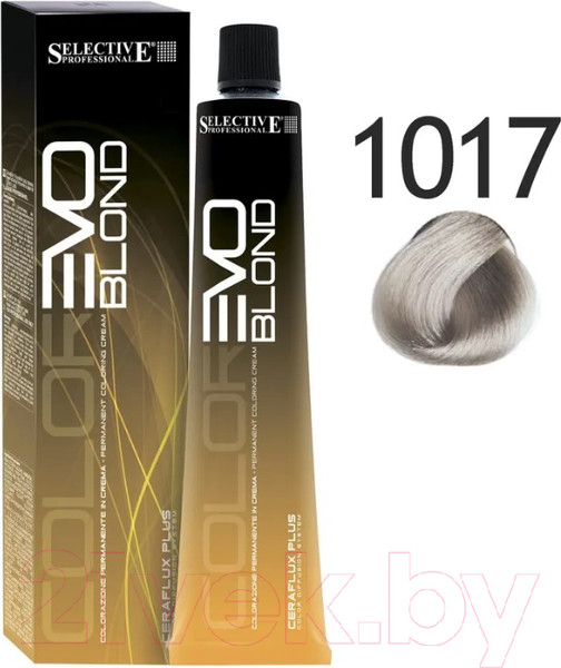 Изображение товара Крем-краска для волос Selective Professional Colorevo 1017 / 8410171 (100мл, суперосветляющая северная)