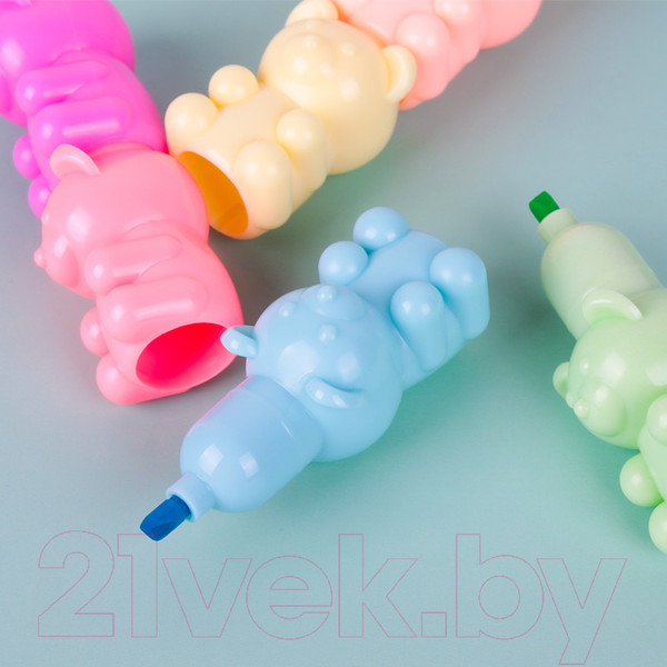 Изображение товара Набор маркеров Darvish Мишка 5 в 1 / DV-13877