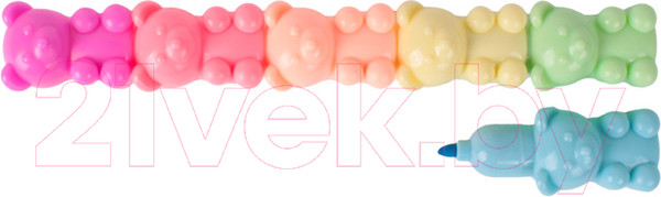 Изображение товара Набор маркеров Darvish Мишка 5 в 1 / DV-13877