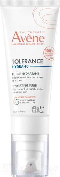 Изображение товара Флюид для лица Avene Tolerance Hydra-10 Увлажняющий (40мл)