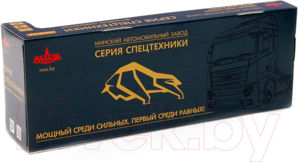 Изображение товара Автомобиль игрушечный Полесье Маз Бортовой с прицепом / 94155