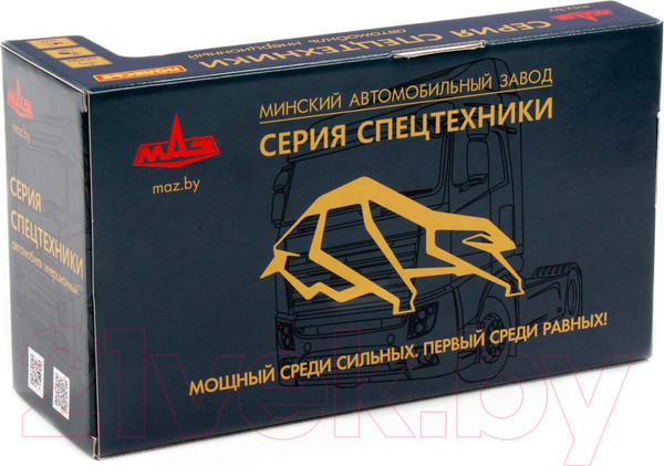 Изображение товара Эвакуатор игрушечный Полесье Маз инерционный со светом и звуком / 94018