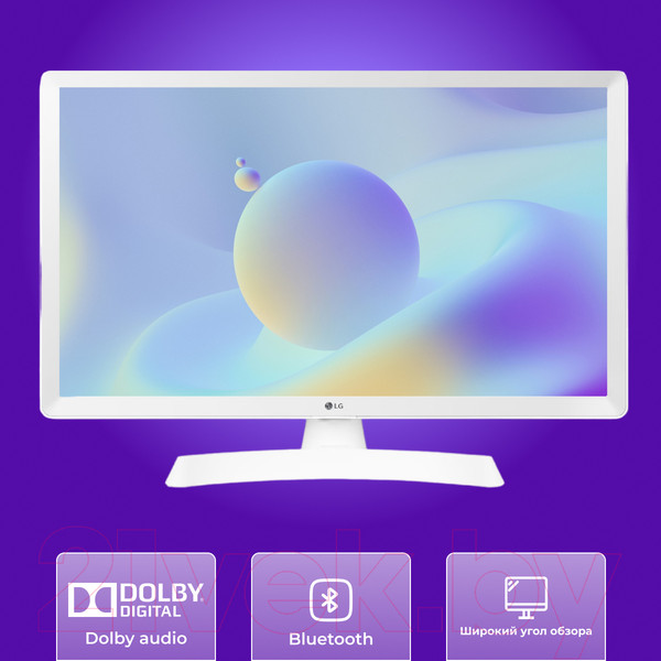 Изображение товара Телевизор LG 24" TQ510S 24TQ510S-WZ (белый)