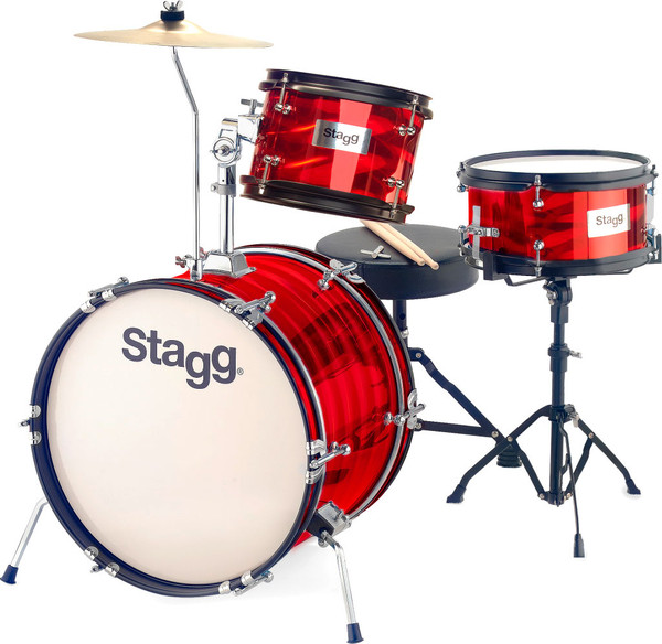 Изображение товара Ударная установка Stagg TIM JR 3/16B RD