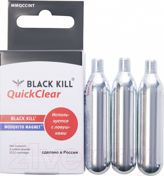 Изображение товара Картридж быстрой очистки для уничтожителя насекомых Black Kill 3шт