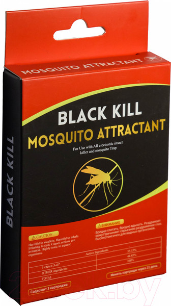 Изображение товара Приманка для уничтожителя насекомых Black Kill Octenol (3шт)