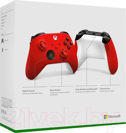 Изображение товара Геймпад Microsoft Xbox Pulse Red