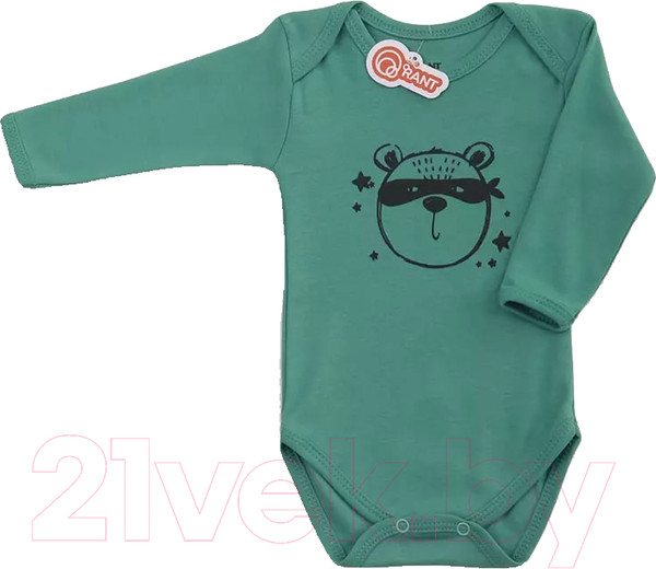Изображение товара Боди для малышей Rant First 1-3 мес / FOG_61_62 (ocean green, р.62)