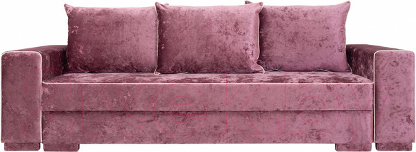 Изображение товара Диван KRONES Цезарь 4 (велюр розовый перламутр)