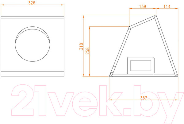Изображение товара Корпусной активный сабвуфер DL Audio Piranha 8A