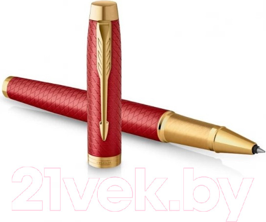 Изображение товара Ручка-роллер имиджевая Parker IM Premium Red GT 2143647 (черный)