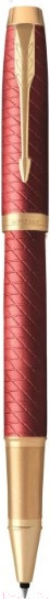 Изображение товара Ручка-роллер имиджевая Parker IM Premium Red GT 2143647 (черный)