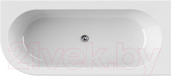 Изображение товара Ванна акриловая Cezares Slim Corner-180-80-60-R-W37-SET