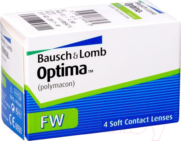 Изображение товара Комплект контактных линз OPTIMA Sph-4.25 R8.7 (4шт)