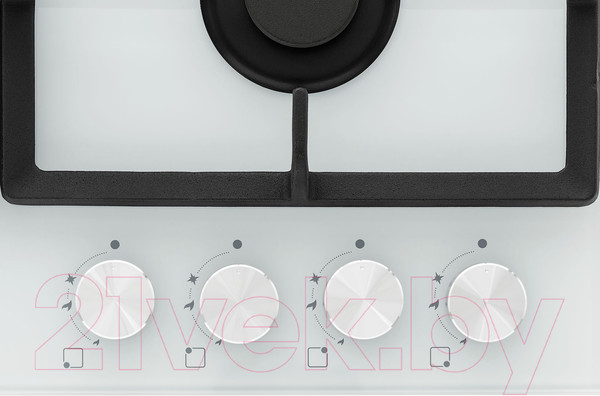 Изображение товара Газовая варочная панель Krona Alma 60 WH / КА-00002177