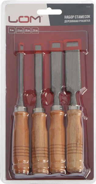 Изображение товара Набор стамесок LOM 5224309