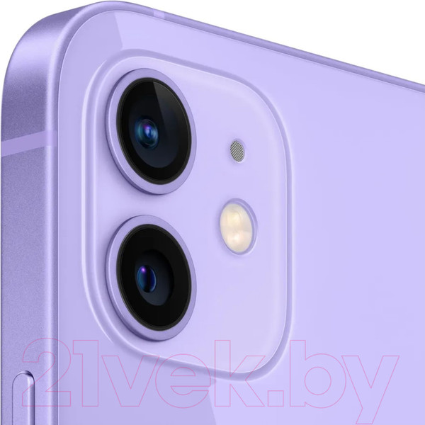 Изображение товара Смартфон восстановленный Apple iPhone 12 64GB Flip Грейд B (фиолетовый)