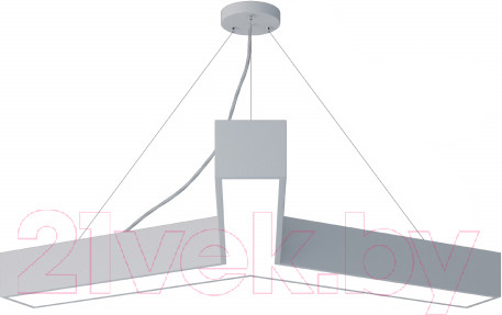 Изображение товара Потолочный светильник ЭРА Geometria Igrek SPO-143-W-40K-056 / Б0058888