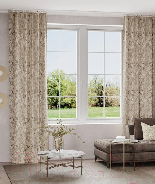 Изображение товара Штора LEGRAND Каприз N 200x260 / 58110550 (трюфель)