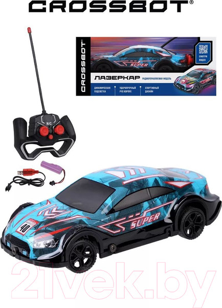 Изображение товара Радиоуправляемая игрушка Crossbot Машина Лазеркар / 870840
