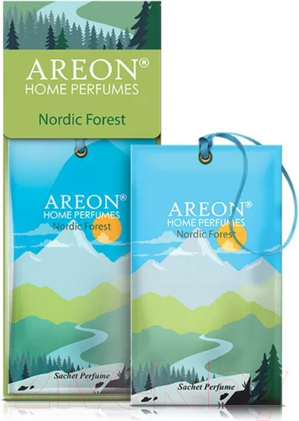 Изображение товара Ароматическое саше Areon Home Perfume Nordic Forest / SPW02