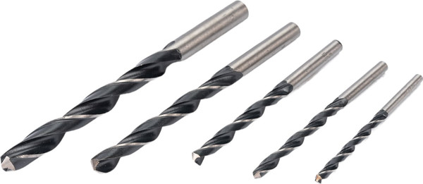 Изображение товара Набор сверл FIT HSS Черненые / 33852 (5шт)