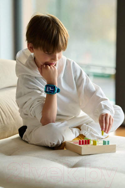Изображение товара Умные часы детские Canyon Cindy KW-41 / CNE-KW41BL (синий/голубой)