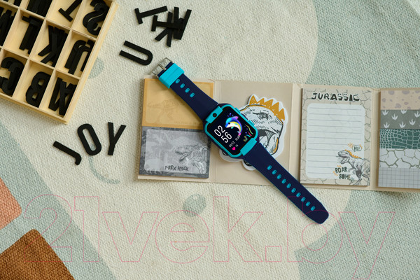 Изображение товара Умные часы детские Canyon Cindy KW-41 / CNE-KW41BL (синий/голубой)