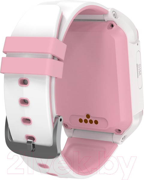 Изображение товара Умные часы детские Canyon Cindy KW-41 / CNE-KW41WP (белый/розовый)