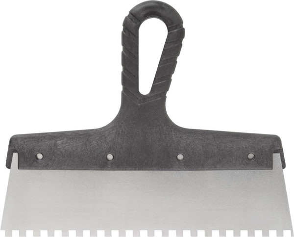 Изображение товара Шпатель Курс Фасадный нержавеющий зубчатый 250мм / 06607