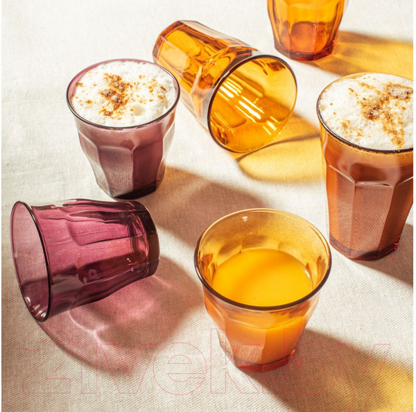 Изображение товара Набор стаканов Duralex Picardie Plum 1027JC04A0111