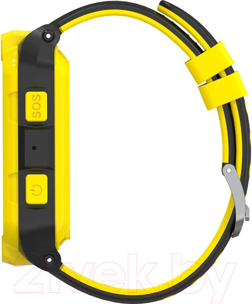 Изображение товара Умные часы детские Canyon Cindy KW-41 / CNE-KW41YB (желтый/черный)