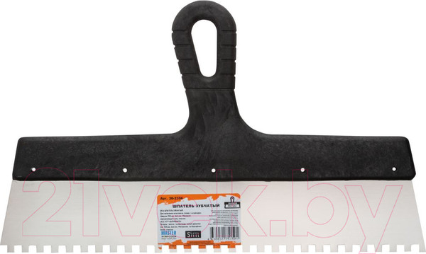 Изображение товара Шпатель MasterColor Зубчатый 30-2356