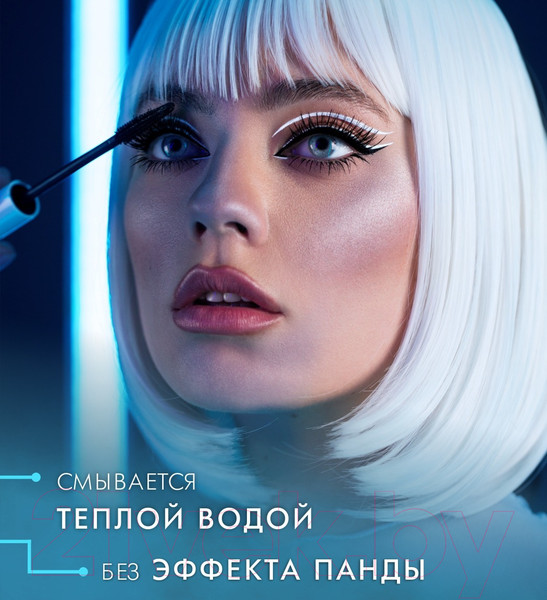 Изображение товара Тушь для ресниц LUXVISAGE Elastica Thermo Tubing Объемная черный (8г)