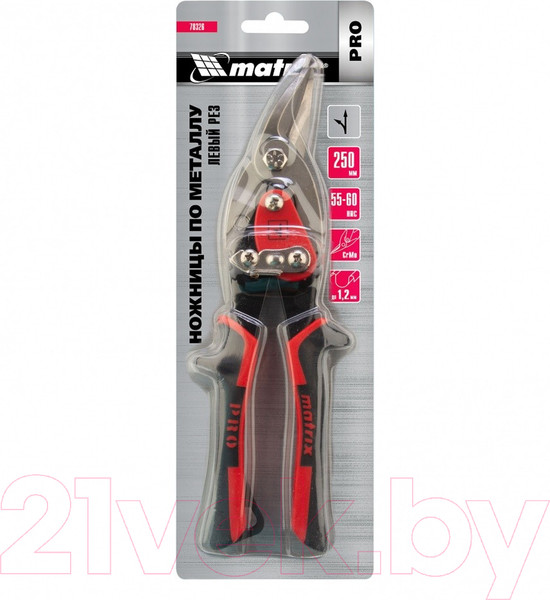 Изображение товара Ножницы по металлу Matrix 78326